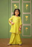 Yellow Bird Embroidered Palazzo Set