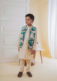 Bold Leaf Nehru With Kurta Churidar Set