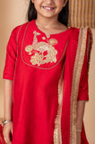 Red Peacock Suit
