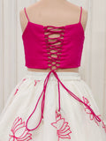 Pink Lotus Ghagra
