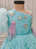 Mermaid peplum dress