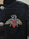 HoneyBee Velvet Sherwani With Churidaar