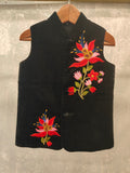 Floral Embroidered Nehru Jacket
