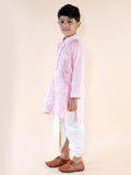 Pink Embroidered Kurta Set