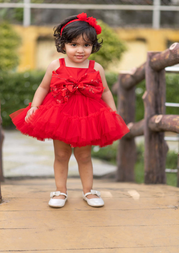 Red Bow Dress