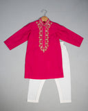Pink Tulip Kurta Set