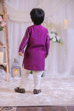 Purple Cutdana Kurta
