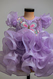 LILAC BUTTERFLY DRESS