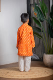 ORANGE BANDHEJ BOY