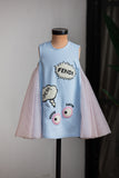 A Line Hand Embroidered Dress