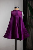 Organza Flower Dress with Tassels
