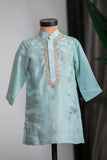 Blue Shimmer Dori Kurta