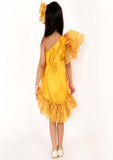 Yellow Marble Dress