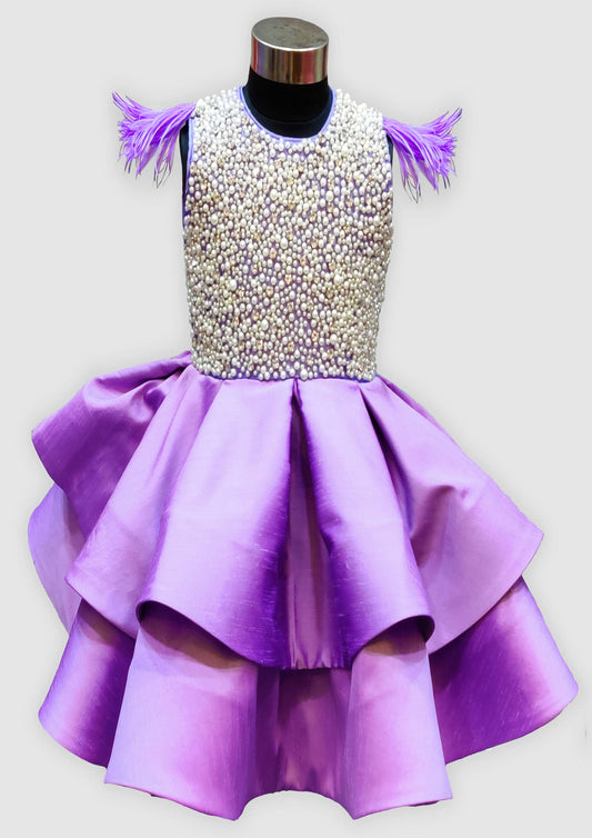 Purple Pearl Dress
