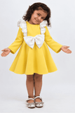 Yellow Stone Bow Dress