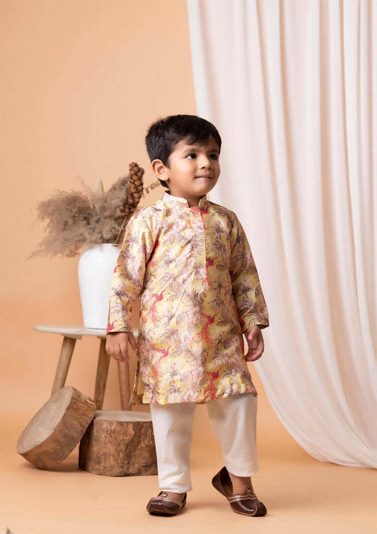 Bird Of Paradise Kurta Set