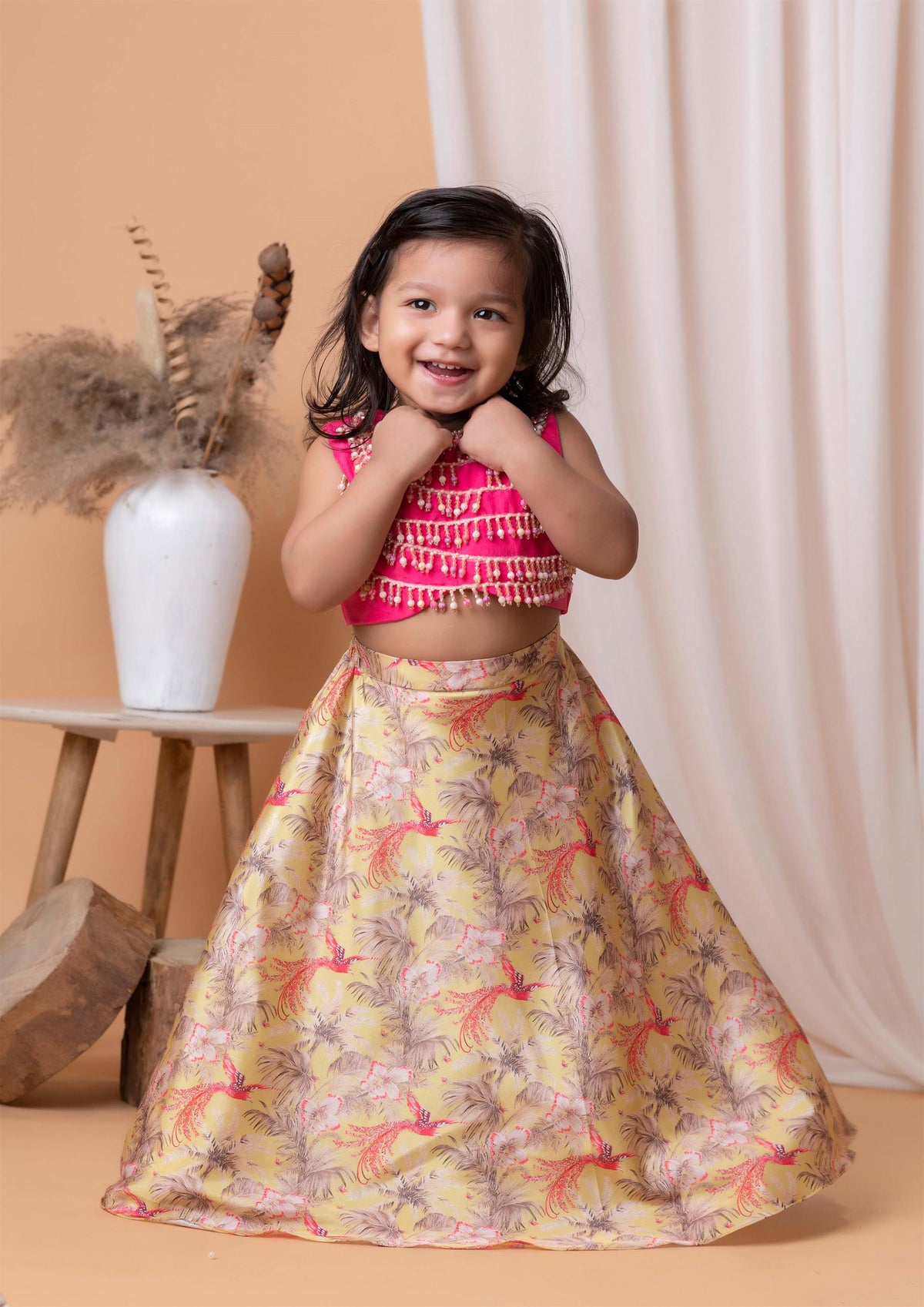 Bird Of Paradise Ghaghra Set