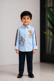 Tom and Jerry Hand Embroidered Shirt