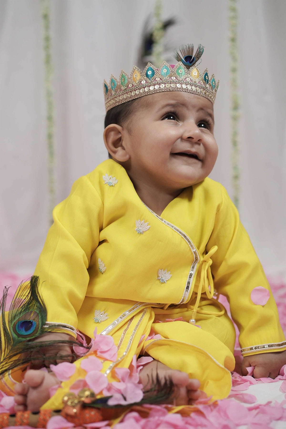 Yellow Lotus Angrakha Set