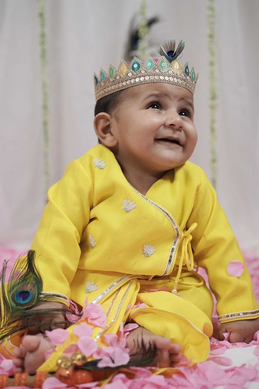 Yellow Lotus Angrakha Set