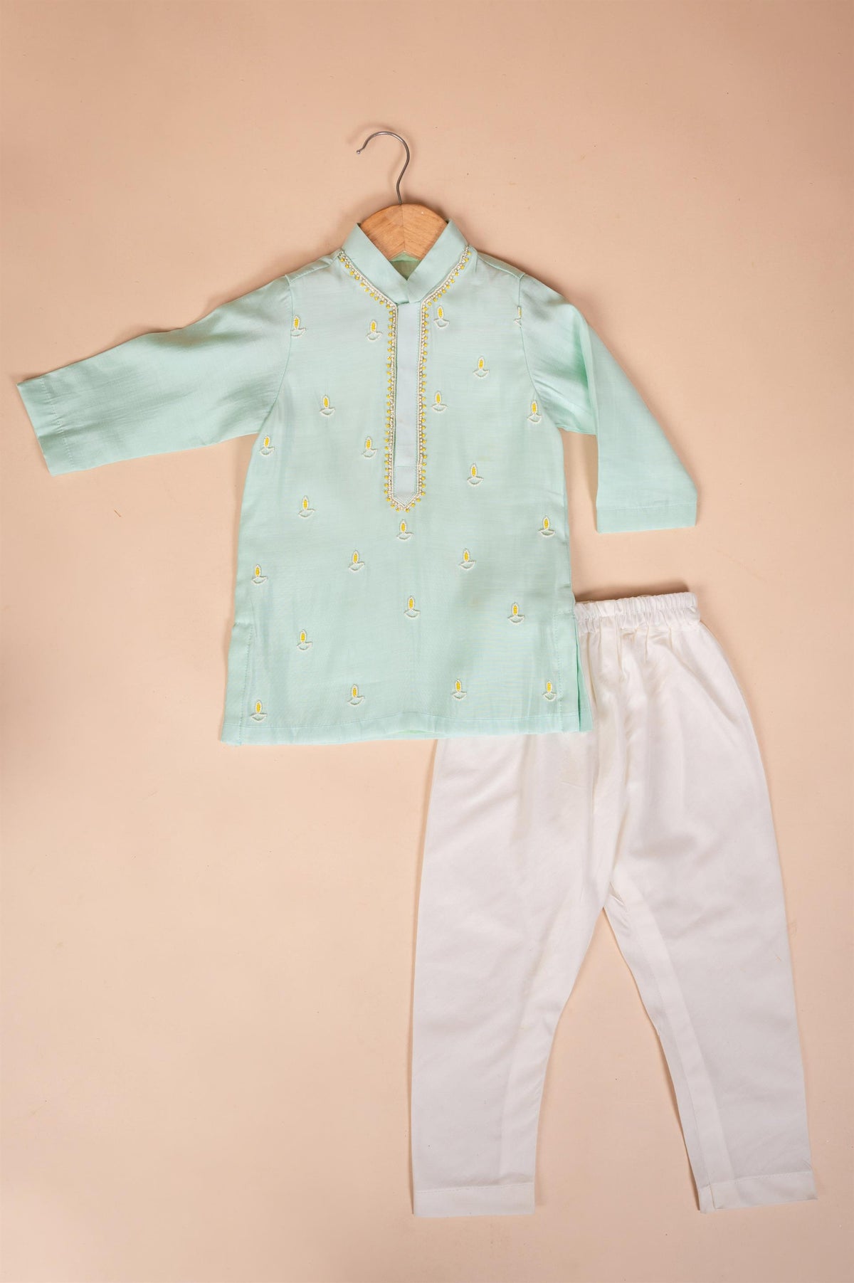 Blue Diya Embroidered kurta
