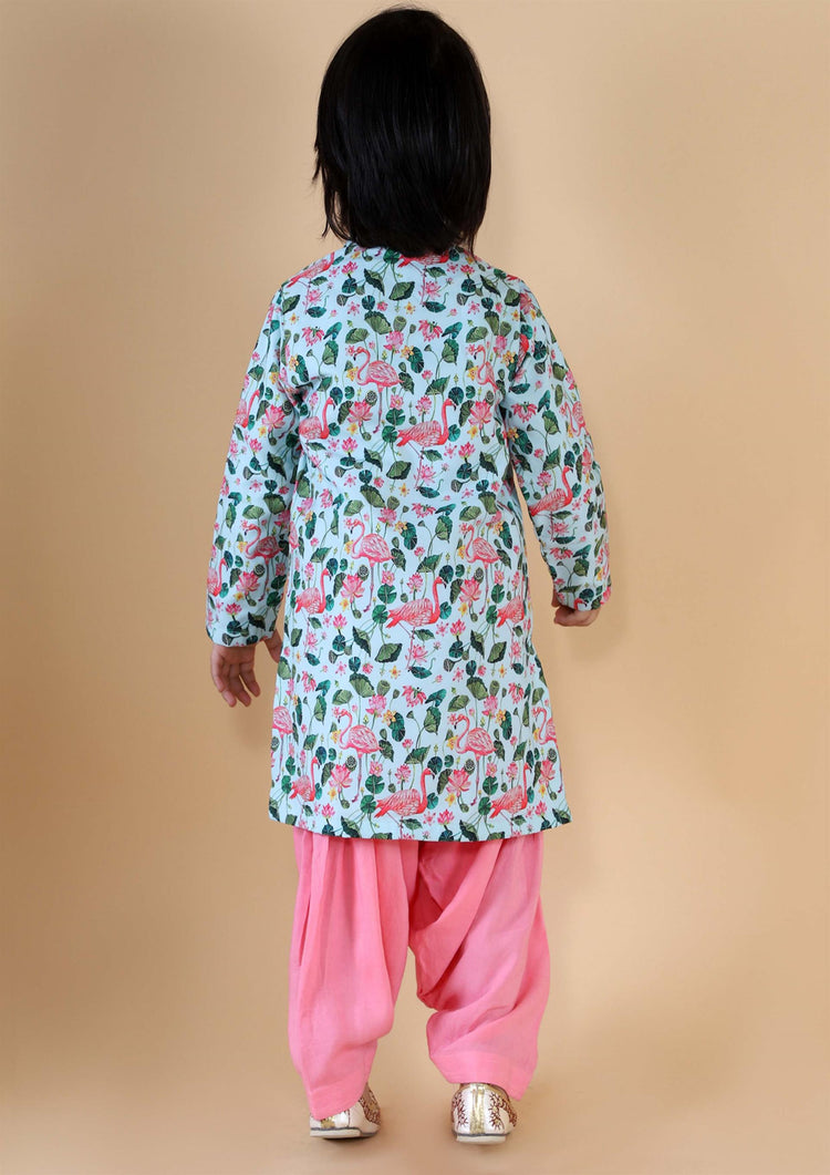 Flamingo Kurta Set