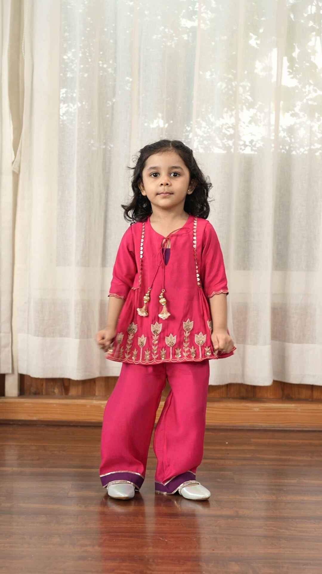 Pink Tulip Pant Set