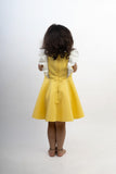 Yellow Stone Bow Dress