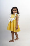 Yellow Stone Bow Dress