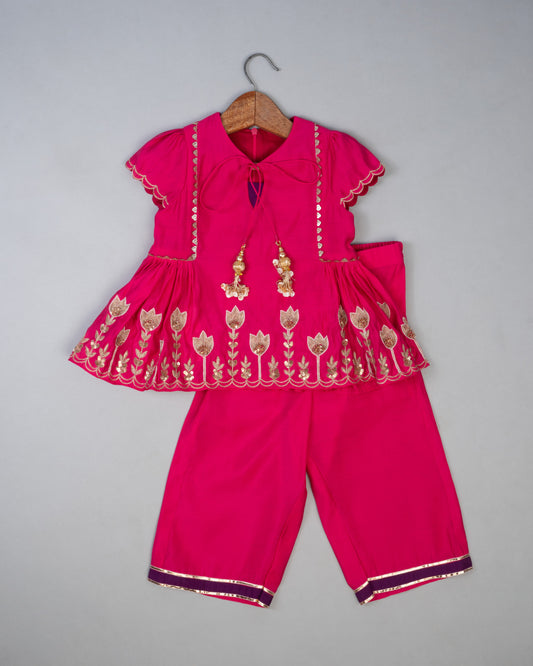 Pink Tulip Pant Set