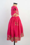 Pink Dori Embroidered Ghaghra
