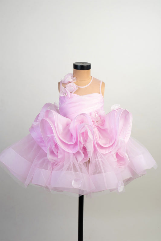 Lavender Flower Ruffle