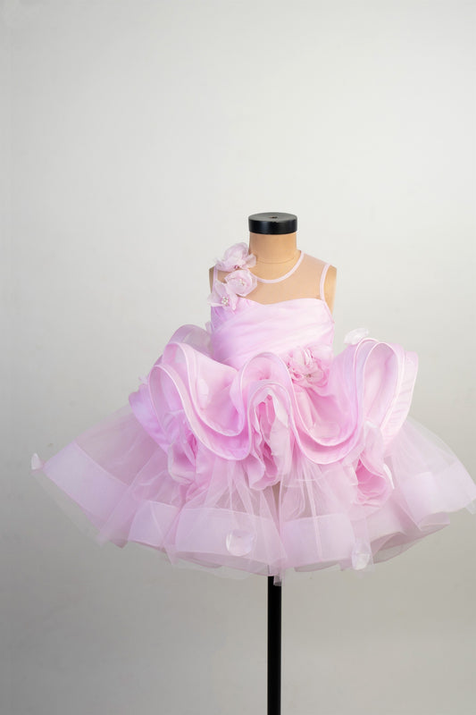 Lavender Flower Ruffle