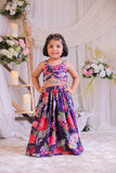 Purple Knot Ghaghra