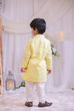 Yellow Shibori Kurta