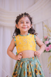 Sunflower Ghagra Set