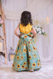 Sunflower Ghagra Set