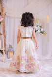 Digital Organza Ghaghra
