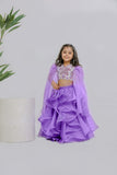LILAC BUTTERFLY GHAGHRA