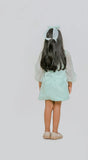 SEQUINS FLOWER STRAIGHT DRESS