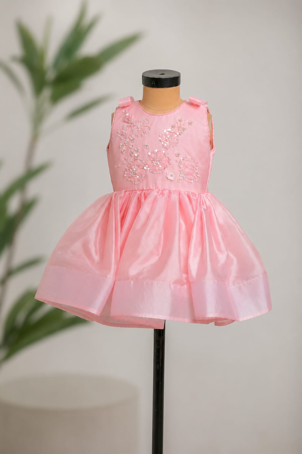 PEACH NEON DRESS
