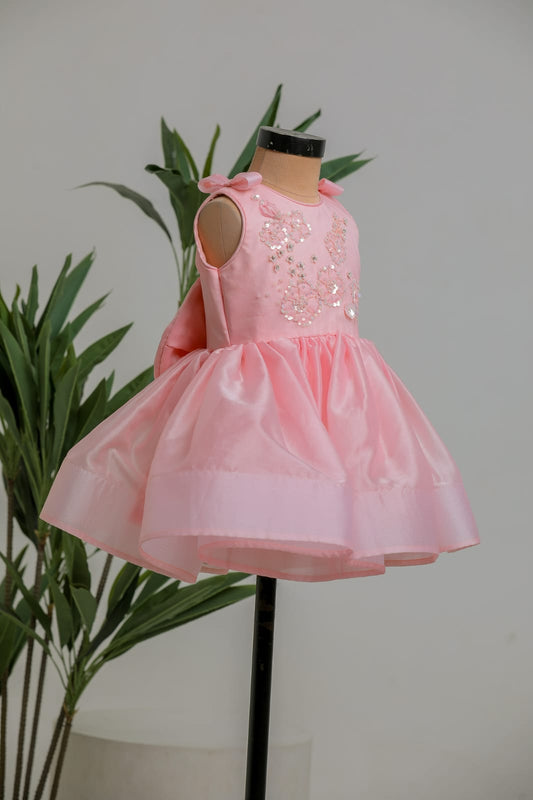 PEACH NEON DRESS