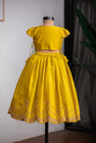 Mustard Dori Ghagra