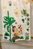 Hand painted Krishna Kurta