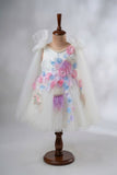 The Delicate White Dress in Sea theme