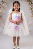 The Delicate White Dress in Sea theme