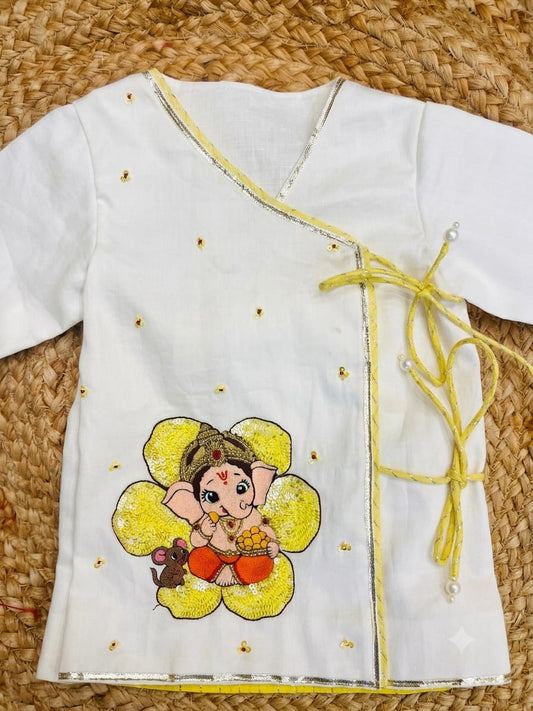 Ganesh Kurta Dhoti Set