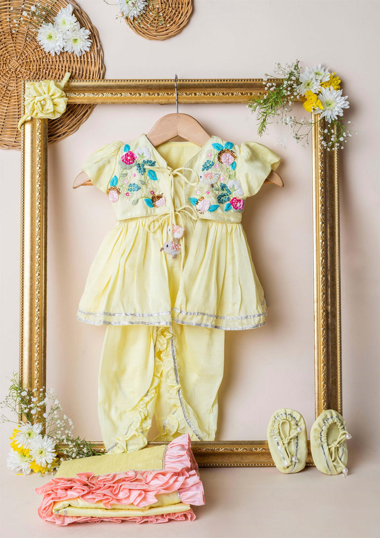 Yellow Bird Jaamna Set