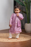 LILAC ZARI KURTA SET