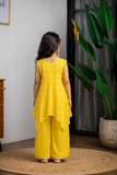 YELLOW BANDHEJ PALAZZO SET